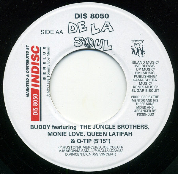 De La Soul – The Magic Number / Buddy 7" vinyl record, image 4 of 4