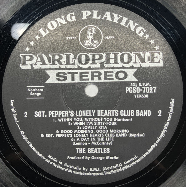 The Beatles – Sgt. Pepper's Lonely Hearts Club Band LP vinyl record, image 4 of 7