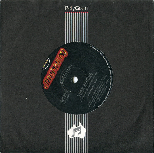 Animotion – Obsession 7" vinyl record, image 3 of 3