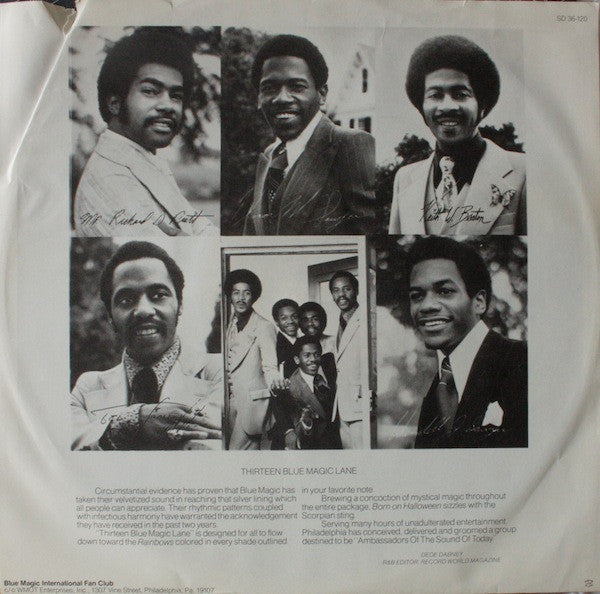 Blue Magic – Thirteen Blue Magic Lane LP vinyl record, image 4 of 5