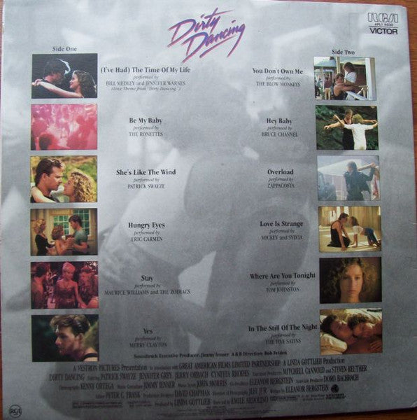 Various – Dirty Dancing (Original Soundtrack) LP vinyl record, image 2 of 5
