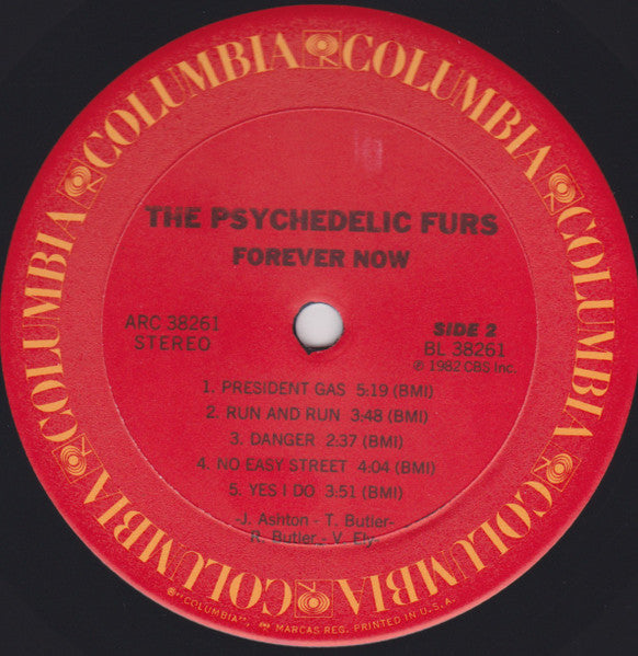 The Psychedelic Furs – Forever Now LP vinyl record, image 6 of 6