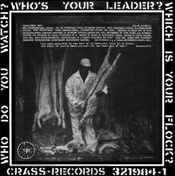 Crass – Penis Envy LP vinyl record, image 2 of 9