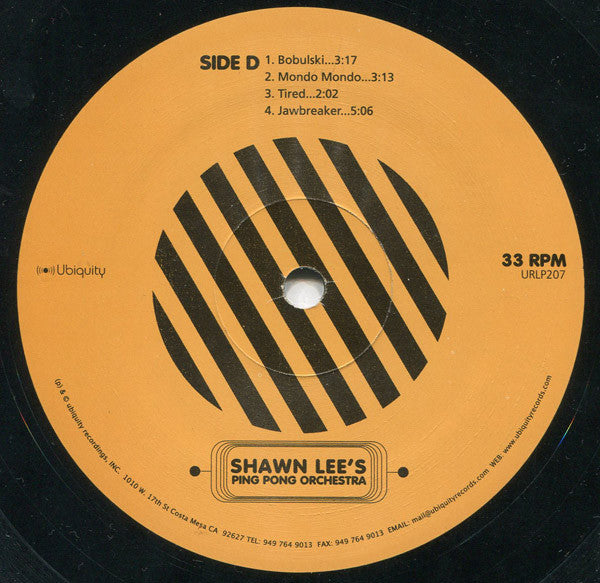 Shawn Lee's Ping Pong Orchestra – Voices And Choices (2xLP) LP vinyl record, image 6 of 6