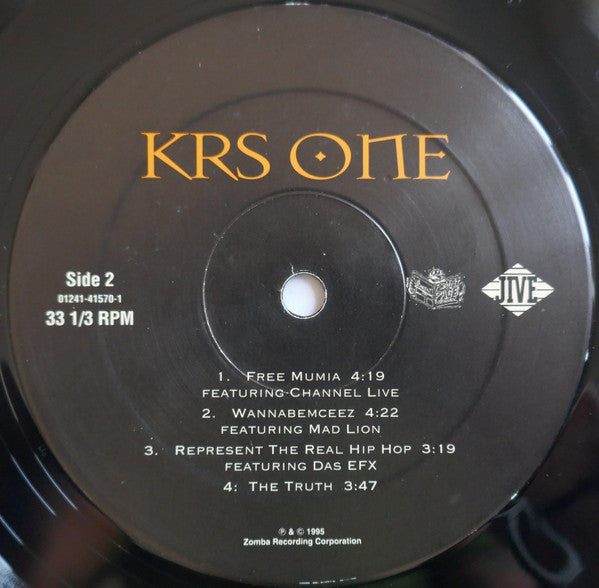 KRS-One – KRS One (2xLP) LP vinyl record, image 4 of 8
