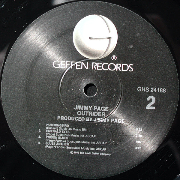 Jimmy Page – Outrider LP vinyl record, image 4 of 6