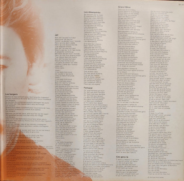 Jacques Brel – 7 - Ces Gens Là LP vinyl record, image 4 of 8
