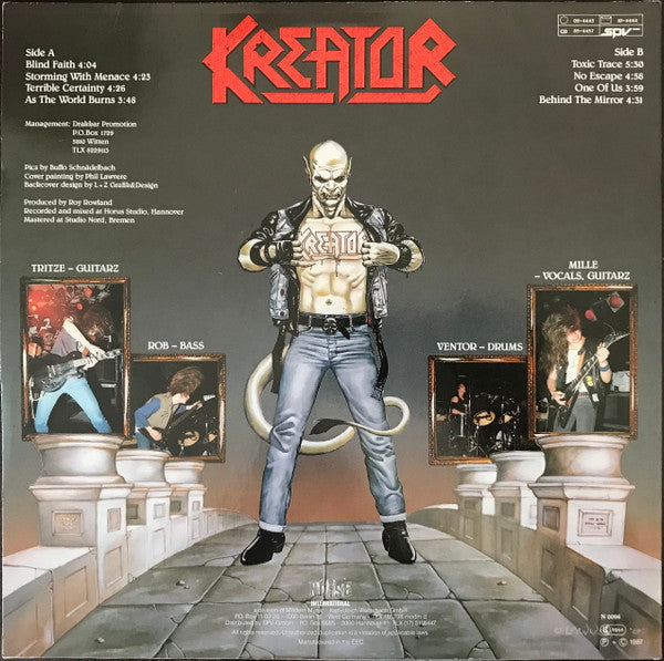 Kreator – Terrible Certainty LP vinyl record, image 2 of 10