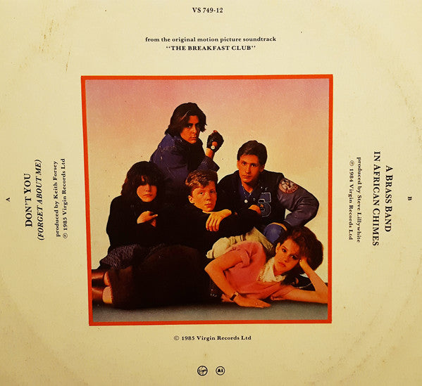 Simple Minds – Don't You (Forget About Me) 12" vinyl record, image 2 of 4