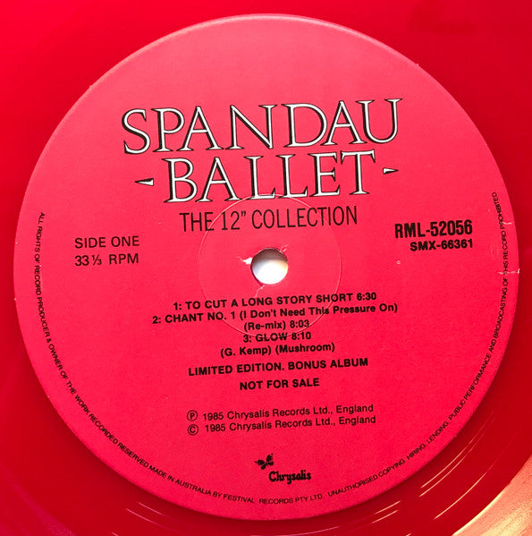 Spandau Ballet – The Singles Collection LP vinyl record, image 8 of 9