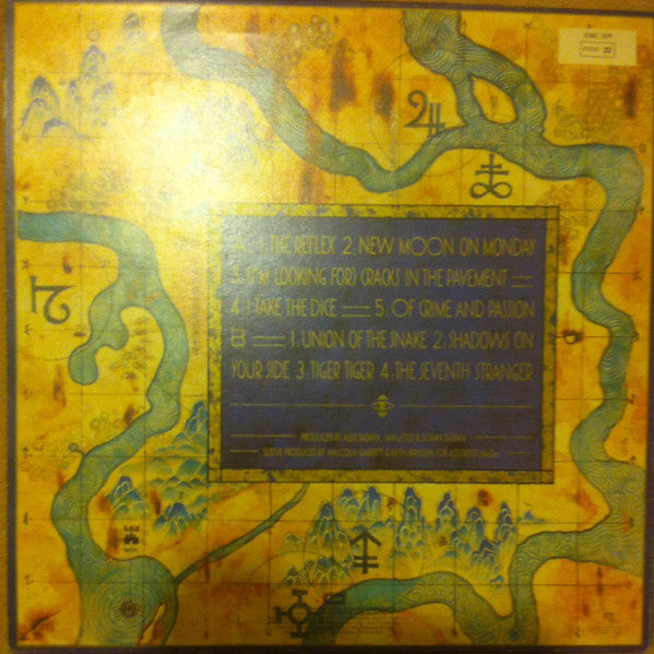 Duran Duran – Seven And The Ragged Tiger LP vinyl record, image 2 of 8