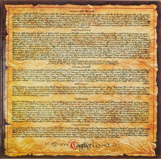 Conflict – It's Time To See Who's Who LP vinyl record, image 3 of 6