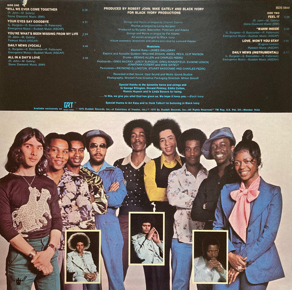 Black Ivory – Feel It LP vinyl record, image 2 of 6