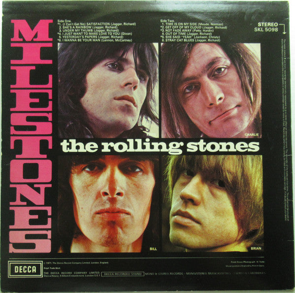 The Rolling Stones – Milestones LP vinyl record, image 2 of 4