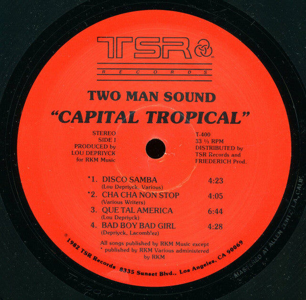Two Man Sound – Capital Tropical LP vinyl record, image 3 of 4
