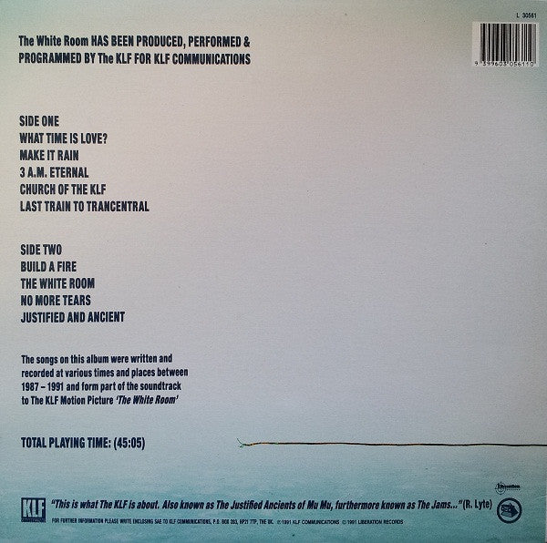 The KLF – The White Room LP vinyl record, image 2 of 7