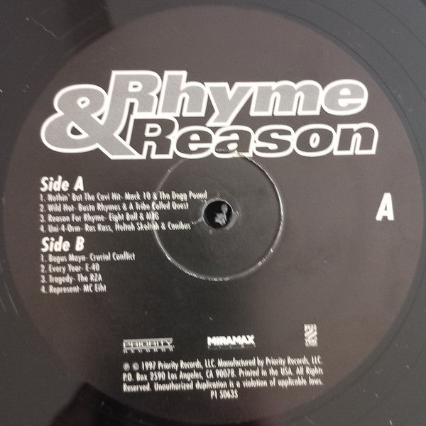 Various – Rhyme & Reason (2xLP) LP vinyl record, image 3 of 7