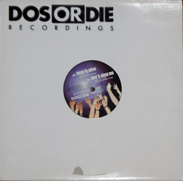 DJ Thoka – Keep It Alive 12" vinyl record, image 3 of 3