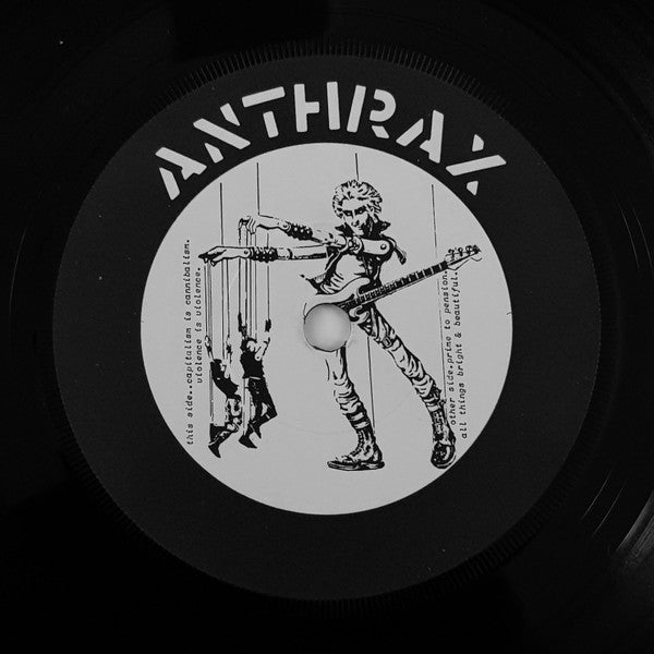 Anthrax – Capitalism Is Cannibalism 7" vinyl record, image 3 of 10