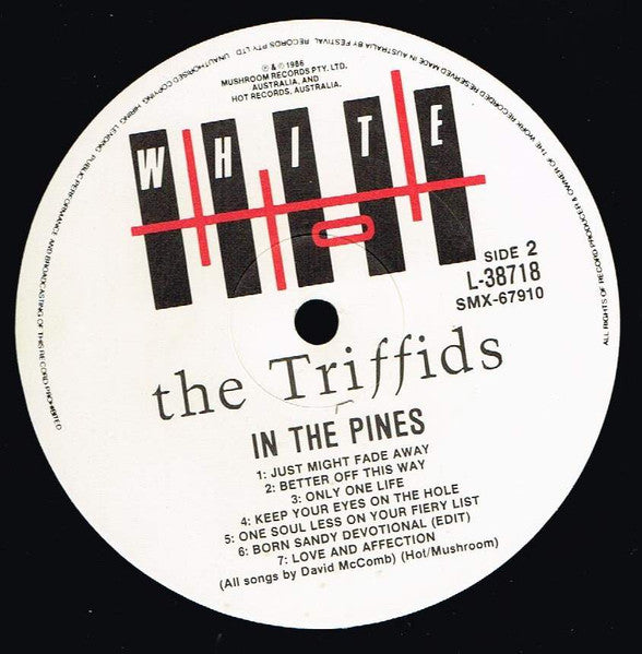 The Triffids – In The Pines LP vinyl record, image 6 of 6