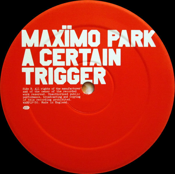 Maxïmo Park – A Certain Trigger LP vinyl record, image 4 of 6