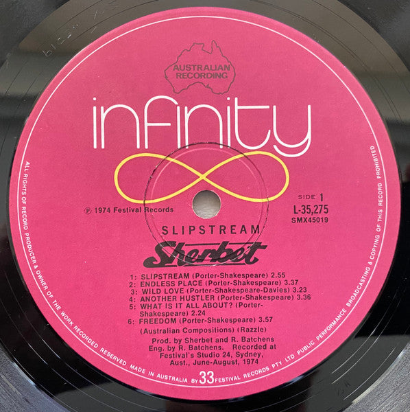 Sherbet – Slipstream LP vinyl record, image 5 of 8