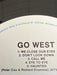 Go West – Go West LP vinyl record, image 5 of 5