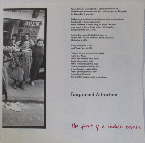 Fairground Attraction – The First Of A Million Kisses LP vinyl record, image 5 of 8