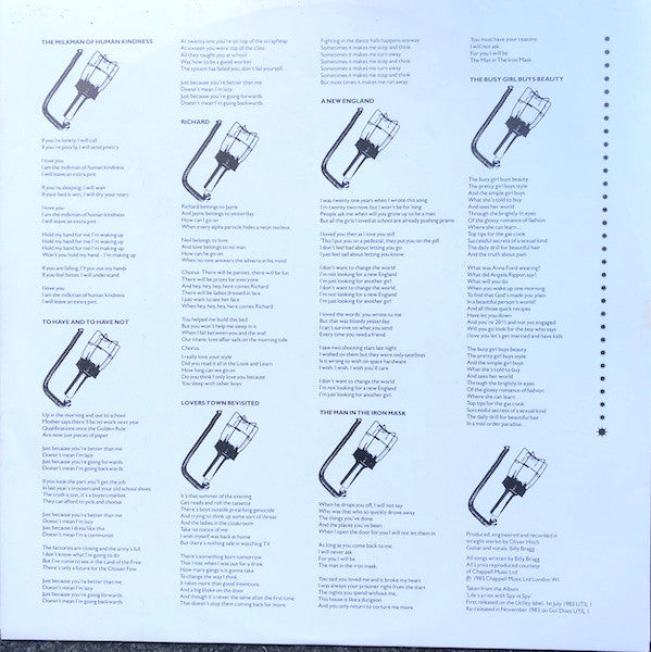 Billy Bragg – Back To Basics (2xLP) LP vinyl record, image 5 of 10