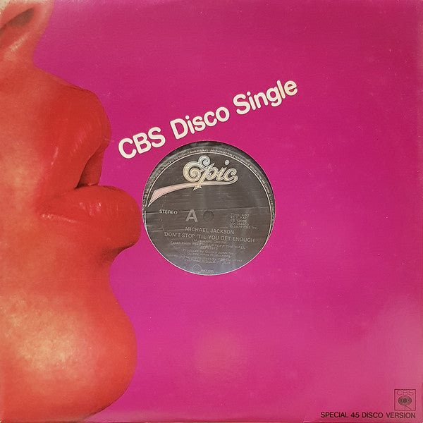 Michael Jackson – Don't Stop 'Til You Get Enough / I Can't Help It 12" vinyl record, image 1 of 6