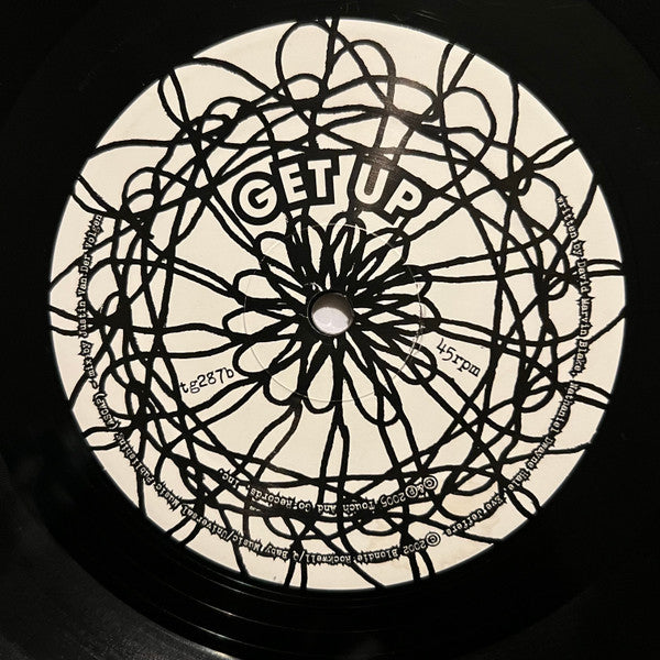 !!! – Take Ecstasy With Me / Get Up 12" vinyl record, image 4 of 4