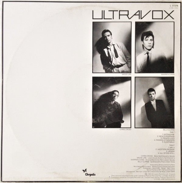 Ultravox – Vienna LP vinyl record, image 2 of 7