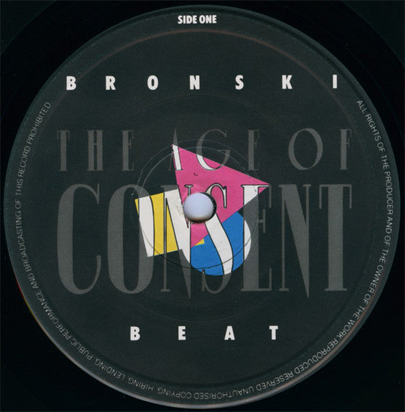 Bronski Beat – The Age Of Consent LP vinyl record, image 3 of 6