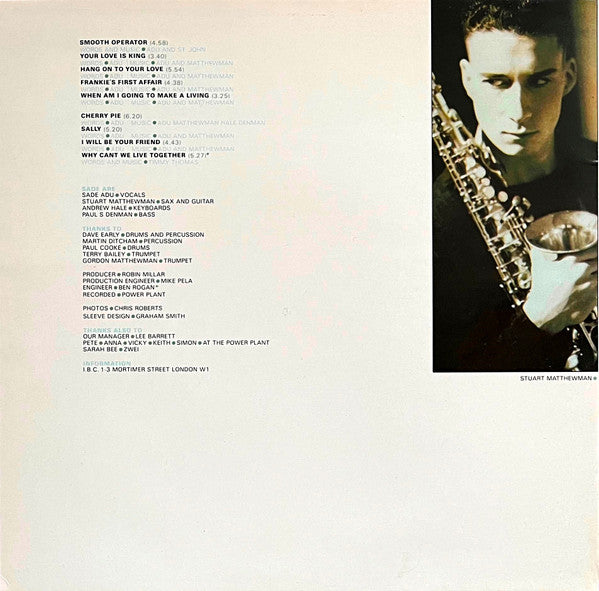 Sade – Diamond Life LP vinyl record, image 6 of 10
