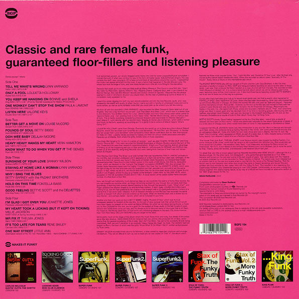 Various – Funk Soul Sisters. (2xLP) LP vinyl record, image 2 of 6