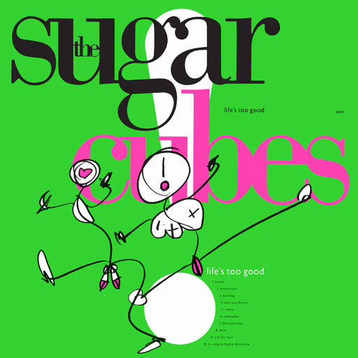 The Sugarcubes – Life's Too Good (Clear Vinyl) LP vinyl record, image 1 of 2