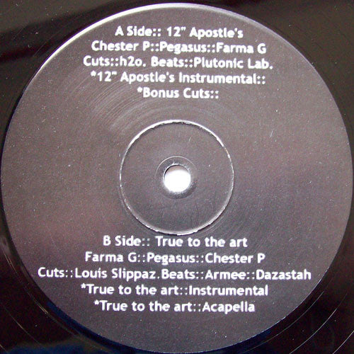 Task Force, Pegz – 12" Apostles 12" vinyl record, image 4 of 5