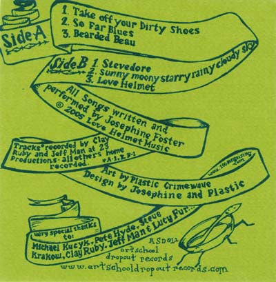 Josephine Foster – Joey Will Come If You Invite Her 7" vinyl record, image 2 of 2