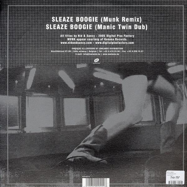 Nid & Sancy – Sleaze Boogie 12" vinyl record, image 2 of 2