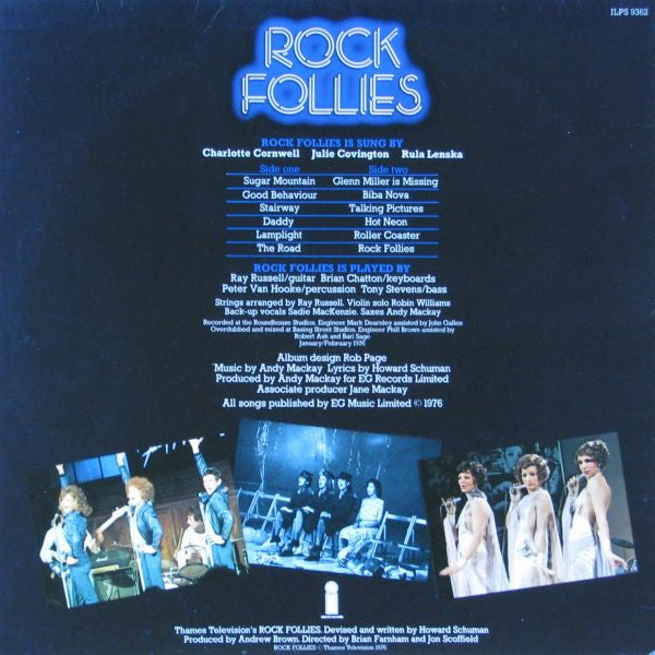 Charlotte Cornwell, Julie Covington, Rula Lenska – Rock Follies LP vinyl record, image 2 of 6