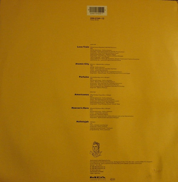 Holly Johnson – Hollelujah (The Remix Album) LP vinyl record, image 6 of 9