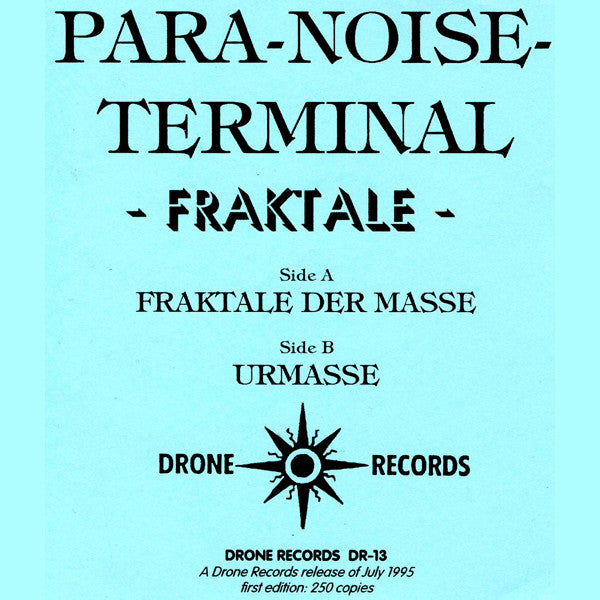 Para-Noise-Terminal – Fraktale 7" vinyl record, image 3 of 5