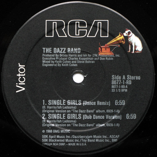 Dazz Band – Single Girls 12" vinyl record, image 6 of 7