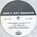 Various – Can't Get Enough LP vinyl record, image 3 of 3