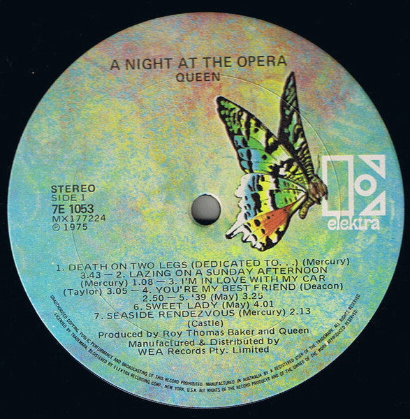 Queen – A Night At The Opera LP vinyl record, image 4 of 9
