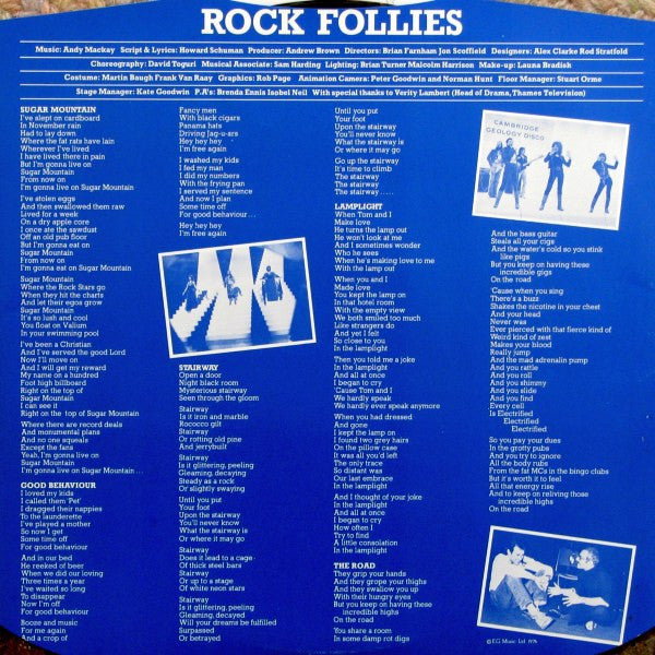 Charlotte Cornwell, Julie Covington, Rula Lenska – Rock Follies LP vinyl record, image 5 of 6