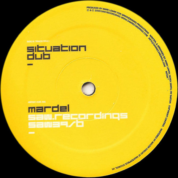 Mardel – Situation 12" vinyl record, image 2 of 2