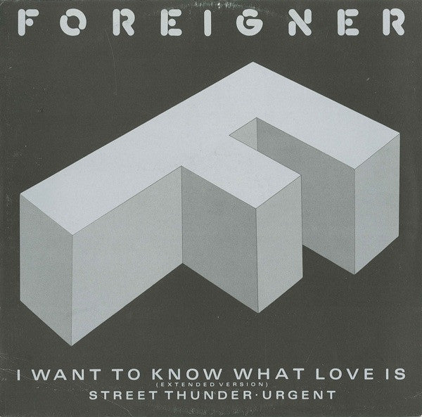 Foreigner – I Want To Know What Love Is (Extended Version) 12" vinyl record, image 1 of 4