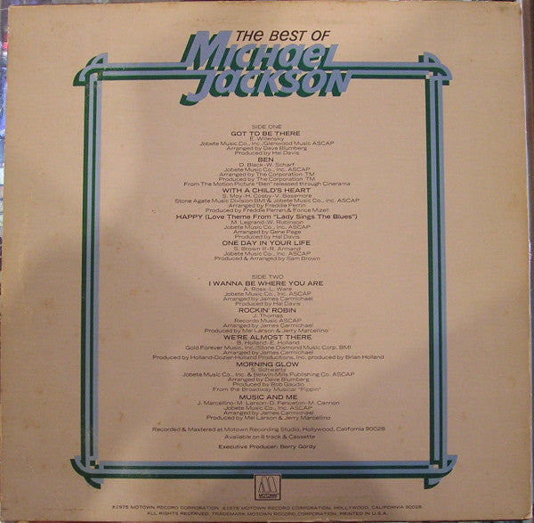 Michael Jackson – The Best Of Michael Jackson LP vinyl record, image 4 of 6