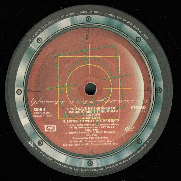 Wings – Wings Over America (3xLP) LP vinyl record, image 8 of 10